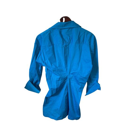 ZARA Blue Button-Down Mini Shirt Dress
Sz XL Long Sleeve Collar Blogger Favorite - Picture 8 of 10